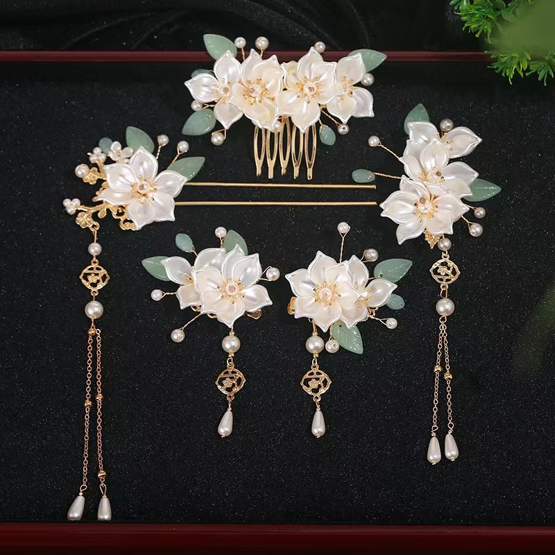 Hanbok Hair Pin - طقم إكسسوارات شعر على الطراز القديم