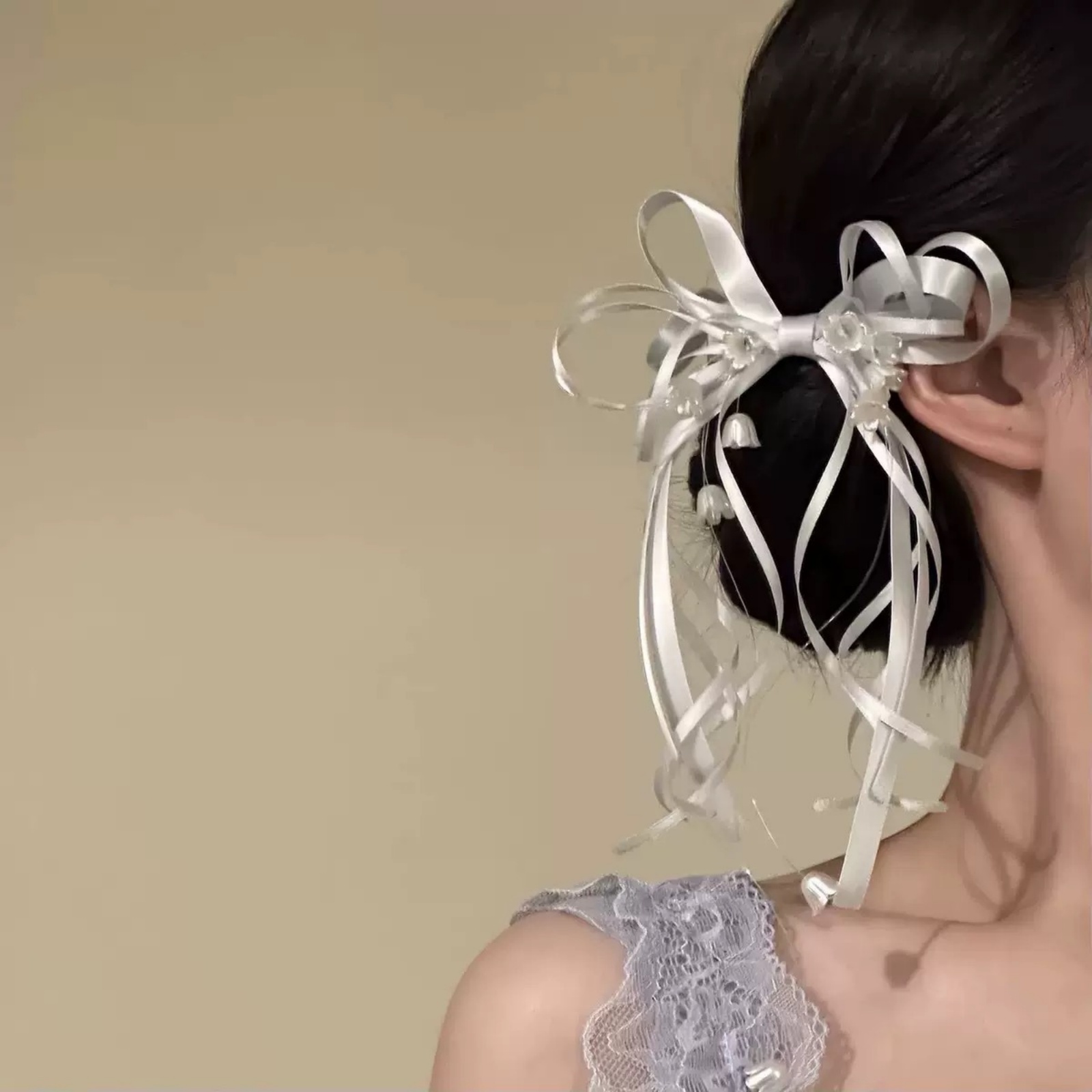 1 قطعة من مشابك الشعر المزينة  - مراجعة Hanbok Hair Pin وسعره