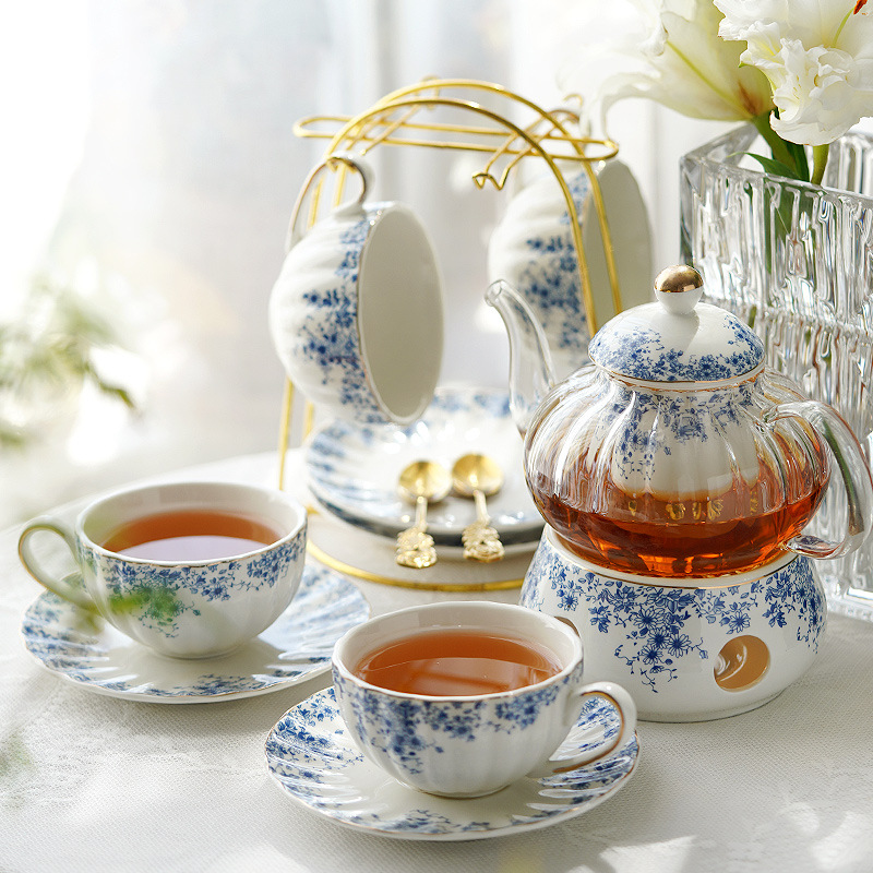 طقم شاي بعد الظهر على الطراز ا - مراجعة Korean Tea Set وسعره