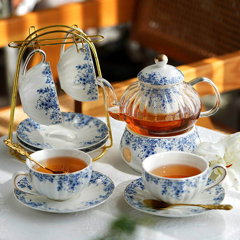 طقم شاي بعد الظهر على الطراز ا - مراجعة Korean Tea Set وسعره