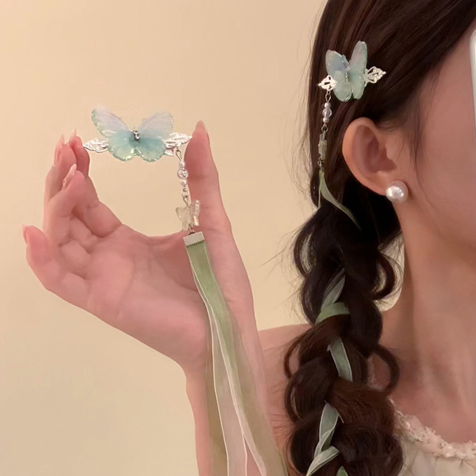 2 قطعة مقاطع الشعر النمط الصين - مراجعة Hanbok Hair Pin وسعره