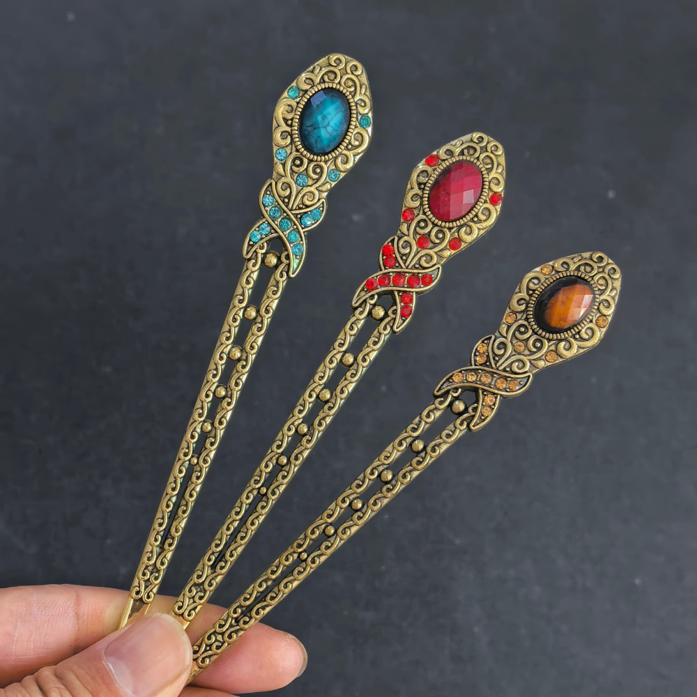 دبابيس شعر معدنية عتيقة للنساء - مراجعة Hanbok Hair Pin وسعره