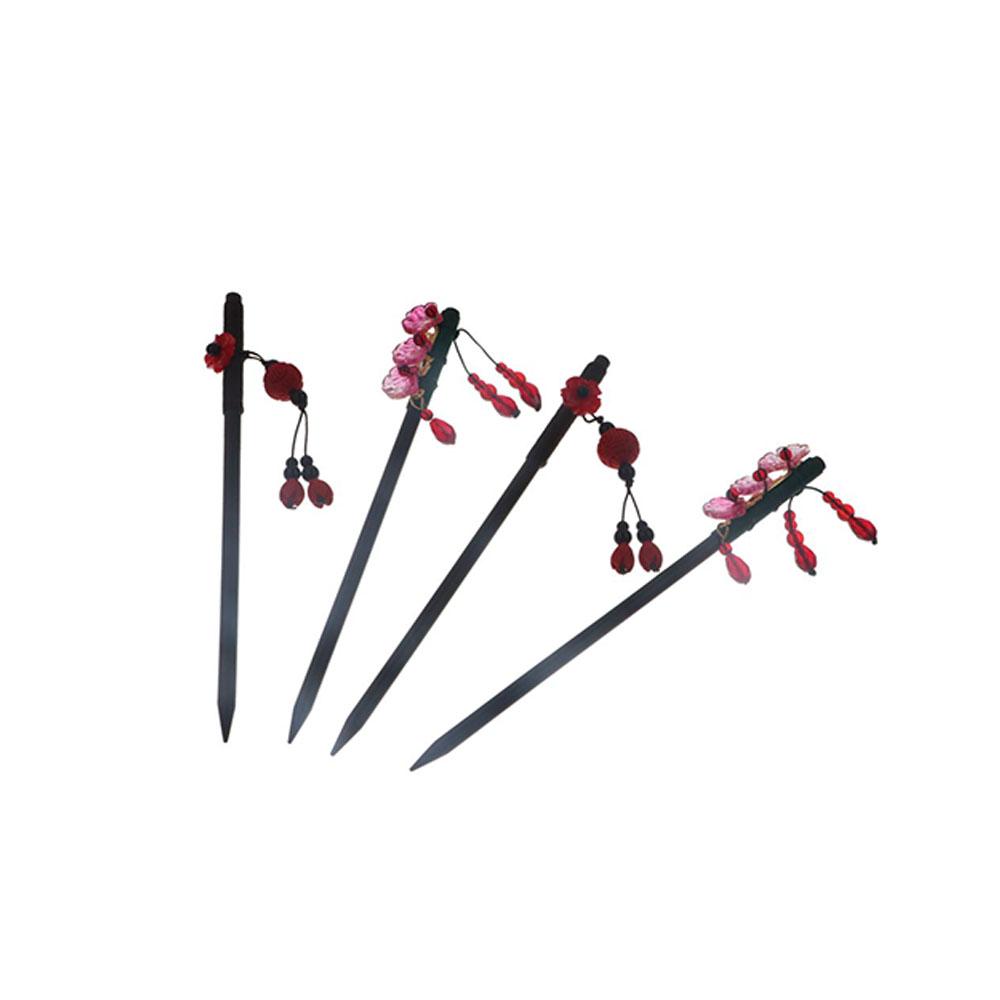 عصا شعر خشبية كلاسيكية مزينة ب - مراجعة Hanbok Hair Pin وسعره