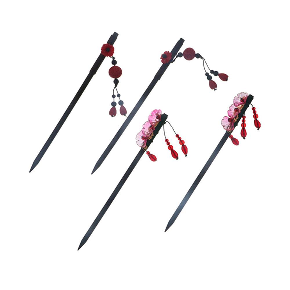 عصا شعر خشبية كلاسيكية مزينة ب - مراجعة Hanbok Hair Pin وسعره