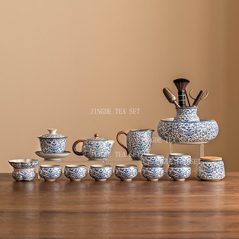طقم شاي غونغفو من فرن رو، طقم  - مراجعة Korean Tea Set وسعره