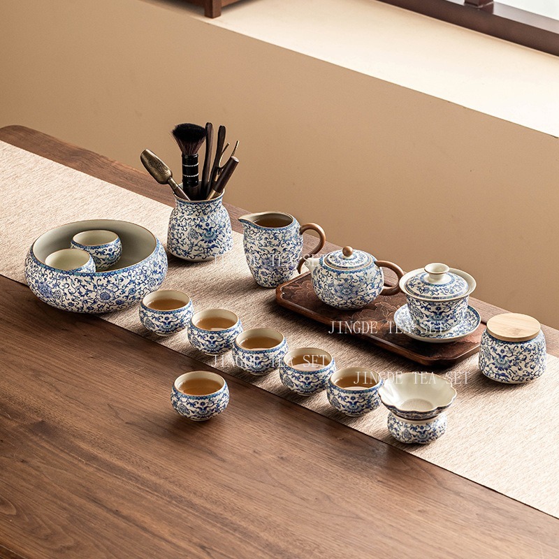 طقم شاي غونغفو من فرن رو، طقم  - مراجعة Korean Tea Set وسعره