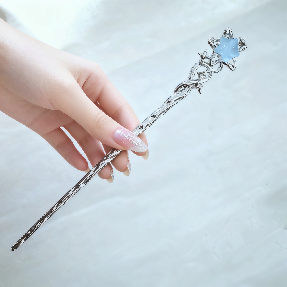 دبابيس شعر معدنية بتصميم قديم  - مراجعة Hanbok Hair Pin وسعره